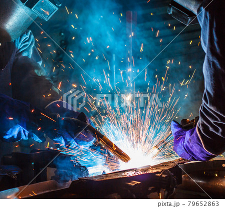 Team work welder steel Team work welder steel 79652863