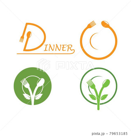 fork,spoon logo icon vector illustration 79653185