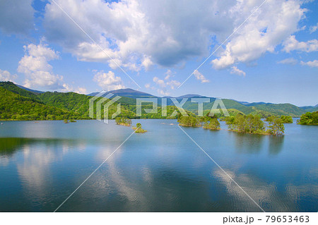 秋元湖(福島県・北塩原村) 秋元湖(福島県・北塩原村) 79653463