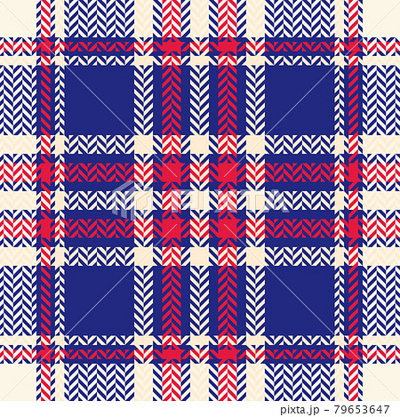 Plaid seamless vector pattern. 79653647