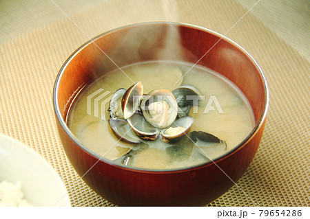 シジミの味噌汁 79654286