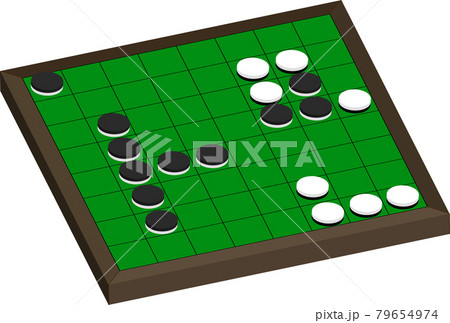 シンプルなオセロ 79654974