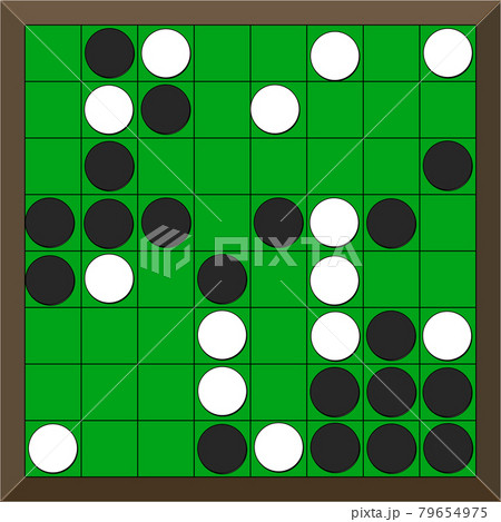 シンプルなオセロ上から シンプルなオセロ上から 79654975