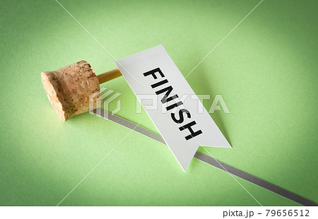 倒れたFINISH フィニッシュでこける フィニッシュライン 達成できない 完走 断念 制限時間 倒れたFINISH フィニッシュでこける フィニッシュライン 達成できない 完走 断念 制限時間 79656512
