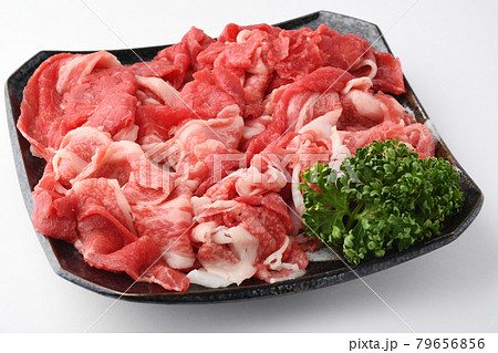 牛肉　切り落とし 79656856