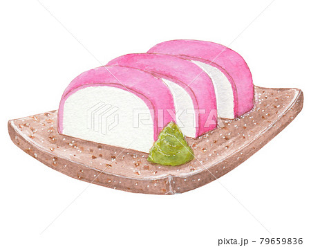 手描き飲食メニュー　板わさ 79659836