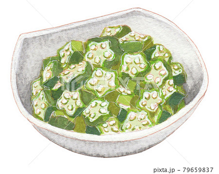 手描き飲食メニュー　おくら 79659837