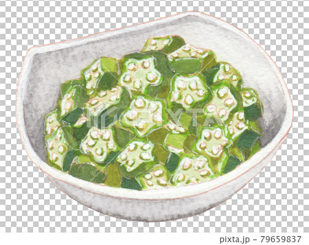 手描き飲食メニュー　おくら 79659837