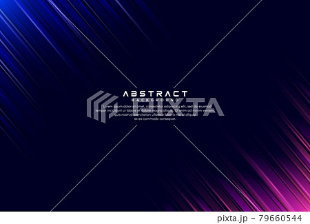 Abstract purple blue rays light effect. Geometric pattern on dark background. Modern geometric squares shape concept. Futuristic technology design with space for your text. Vector illustration Abstract purple blue rays light effect. Geometric pattern on dark background. Modern geometric squares shape concept. Futuristic technology design with space for your text. Vector illustration 79660544