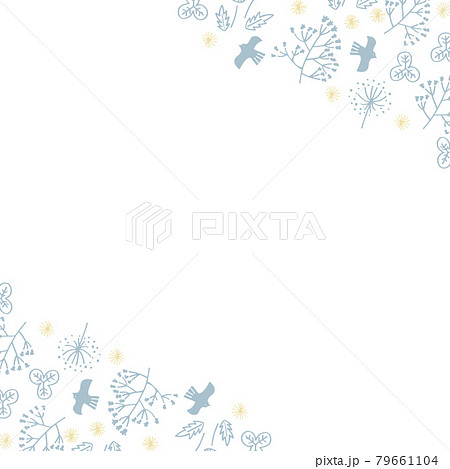 青と黄色の北欧フレーム 青と黄色の北欧フレーム 79661104