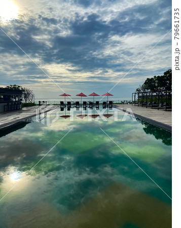 Cha Am Beach in Phetchaburi, Thailand 79661735