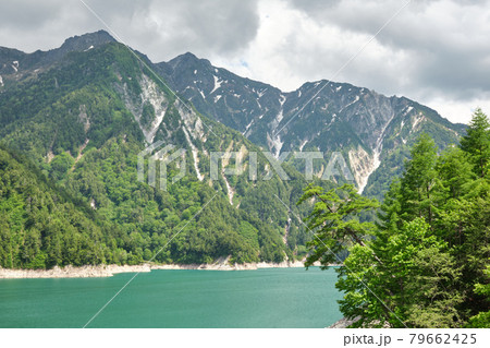 黒部ダム　立山黒部アルペンルートの夏景色 79662425