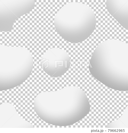 Liquid seamless pattern white 79662965