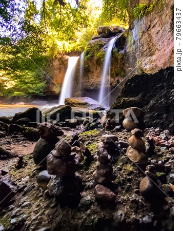 Haew Suwat Waterfall in Khao Yai National Park in Nakhon Ratchasima, Thailand 79663437