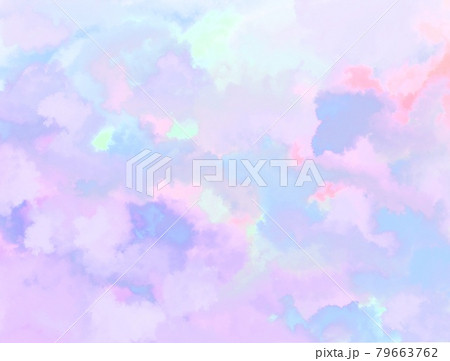 水彩の滲み 79663762