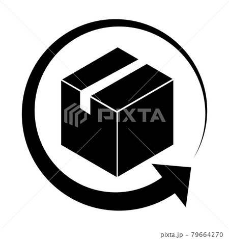 return box icon vector delivery shipping concept for graphic design, logo, web site, social media, mobile app, ui illustration return box icon vector delivery shipping concept for graphic design, logo, web site, social media, mobile app, ui illustration 79664270