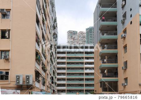 the Kwun Tong Garden Estate, hong kong 25 June 2021 the Kwun Tong Garden Estate, hong kong 25 June 2021 79665816