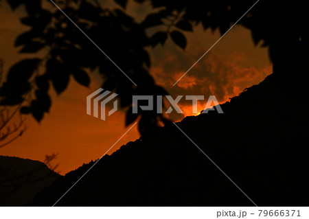 夕焼 夕焼 79666371