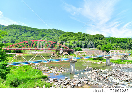大久保橋／千曲川を下流方面より望む(長野県小諸市)【2021.6】 79667085