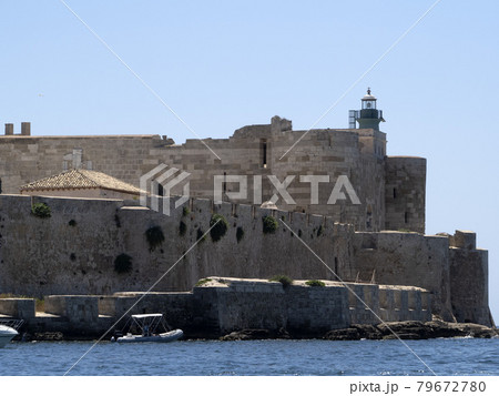 Maniace Castle at Ortigia Sicily Maniace Castle at Ortigia Sicily 79672780
