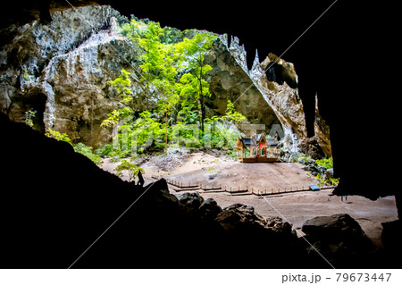 Phraya Nakhon Cave, Khua Kharuehat pavillion temple in Khao Sam Roi Yot National Park in Prachuap 79673447