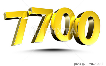 Number 7700. 79673832