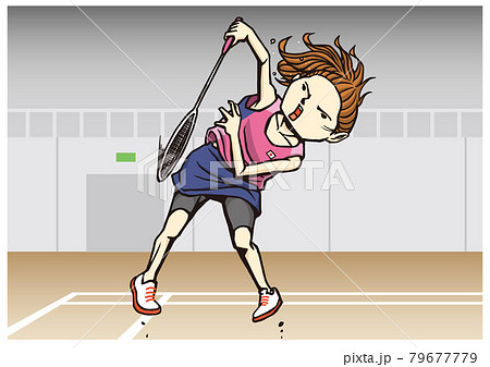 バドミントン　シングル　女子 79677779