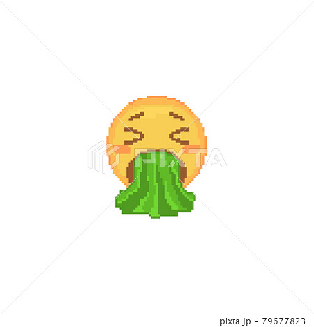 throwing up emoji