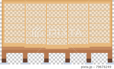 イラスト素材 引き戸 ベクター イラスト素材 引き戸 ベクター 79678249
