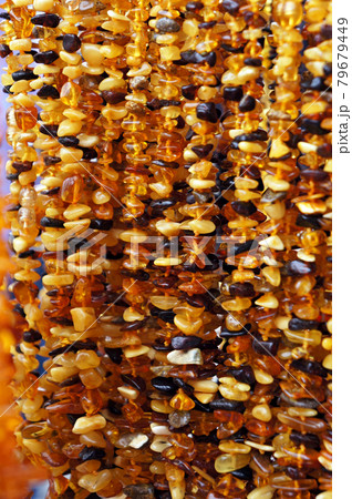 Natural amber necklaces. Natural amber necklaces. 79679449
