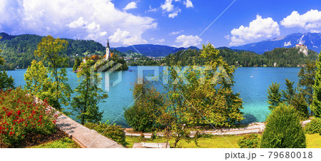 Lake Bled is one of the most picturesque place to visit in Slovenia 79680018