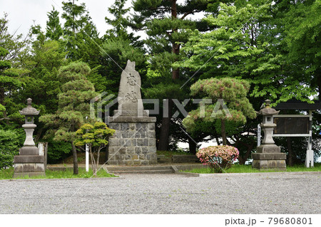 夏の北海道函館市湯倉神社の境内の風景を撮影 夏の北海道函館市湯倉神社の境内の風景を撮影 79680801