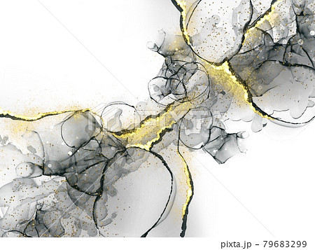 インクアートの壁紙 のイラスト素材