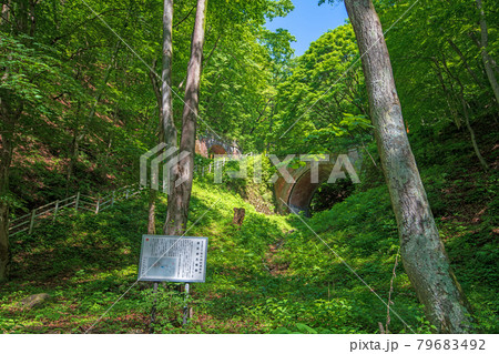 碓氷第五橋梁 アプトの道  アプト式鉄道の廃線跡 遊歩道         碓氷第五橋梁 アプトの道  アプト式鉄道の廃線跡 遊歩道         79683492