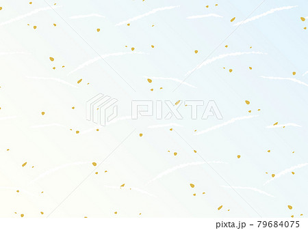 水色の和紙の背景 79684075