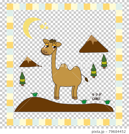 可愛動物系列駱駝 可愛動物系列駱駝 79684452
