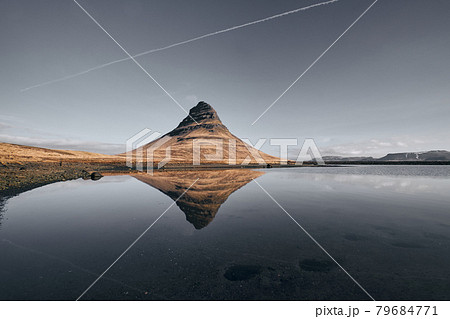 The Landscape of Kirkjufell Mountain, Iceland 79684771