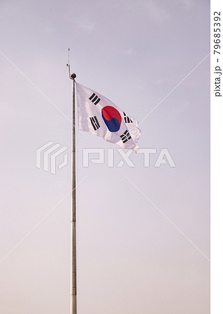 国旗 太極旗 空 79685392