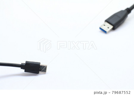 usb3.0とType Cのイメージ素材 79687552