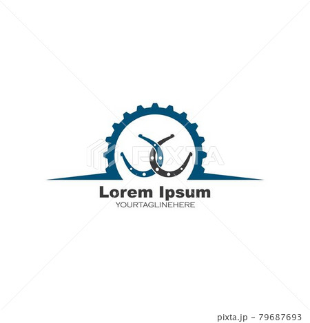horse shoe service repair icon logo vector illustration horse shoe service repair icon logo vector illustration 79687693