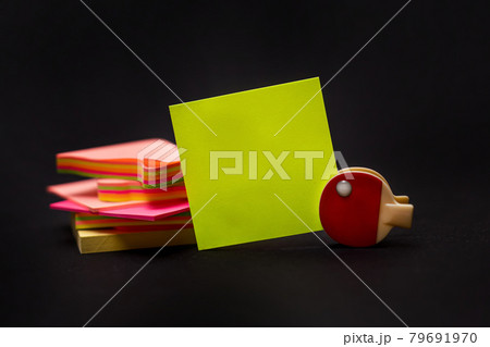 Multiple Assorted Collection Office Stationery Photo With Pens Pencils Notepads Notebook Ruler Stapler Scissors Clippers Paper Clips Holders Clipboard Placed Over Table 79691970