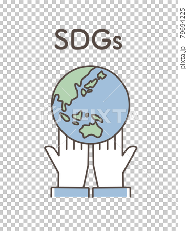 SDGs illustration 79694225
