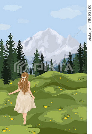 People walk in nature People walk in nature 79695536