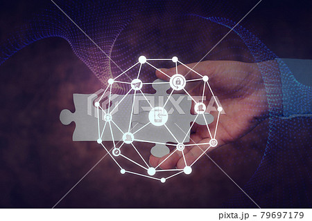 Hand Holding Jigsaw Puzzle Piece Unlocking New Futuristic Technologies. Palm Carrying Puzzles Part Displaying Solving Late Innovative Virtual Ideas. Hand Holding Jigsaw Puzzle Piece Unlocking New Futuristic Technologies. Palm Carrying Puzzles Part Displaying Solving Late Innovative Virtual Ideas. 79697179