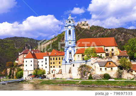 Landmarks of Austia, travel over Danaube river -Durnstein 79697535