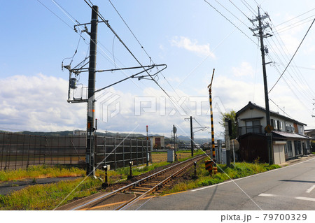 山陰本線「出雲市駅〜西出雲市駅の線路」 79700329