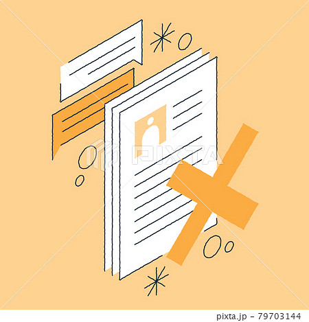 Job Recruiting Isometric Illustration Job Recruiting Isometric Illustration 79703144