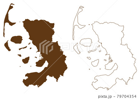 Nordfriesland district (Federal Republic of Germany, rural district, Free State of Schleswig-Holstein, Slesvig Holsten) map vector illustration, scribble sketch Nordfriesland map Nordfriesland district (Federal Republic of Germany, rural district, Free State of Schleswig-Holstein, Slesvig Holsten) map vector illustration, scribble sketch Nordfriesland map 79704354