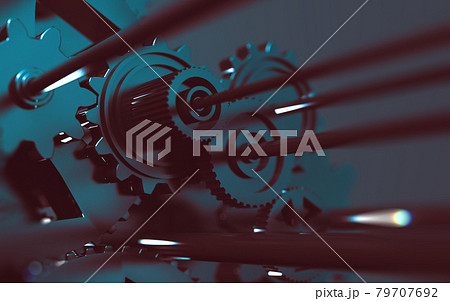 Industrial and mechanical background. Engine and technology concept.3d illustration Industrial and mechanical background. Engine and technology concept.3d illustration 79707692