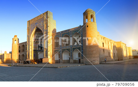 Poi Kalyan Ensemble, the Islamic religious complex in Bukhara, Uzbekistan 79709056